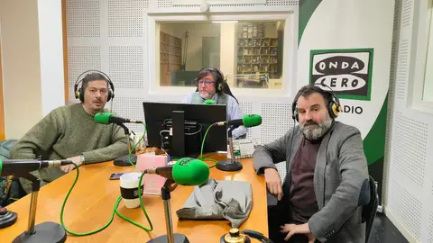 Paco Sarria e Rubén Amorín con Luis Rivera Paco Sarria e Rubén Amorín con Luis Rivera