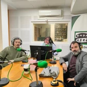 Paco Sarria e Rubén Amorín con Luis Rivera Paco Sarria e Rubén Amorín con Luis Rivera