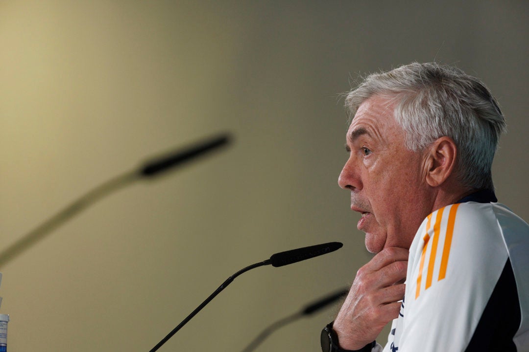 Ancelotti: "No entiendo el horario de este partido" Ancelotti: "No entiendo el horario de este partido"