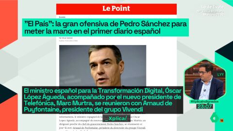 Óscar López niega haber participado en una reunión para pedir un cambio accionarial en el grupo Prisa
