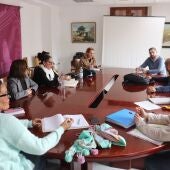 Instantes de la reunión