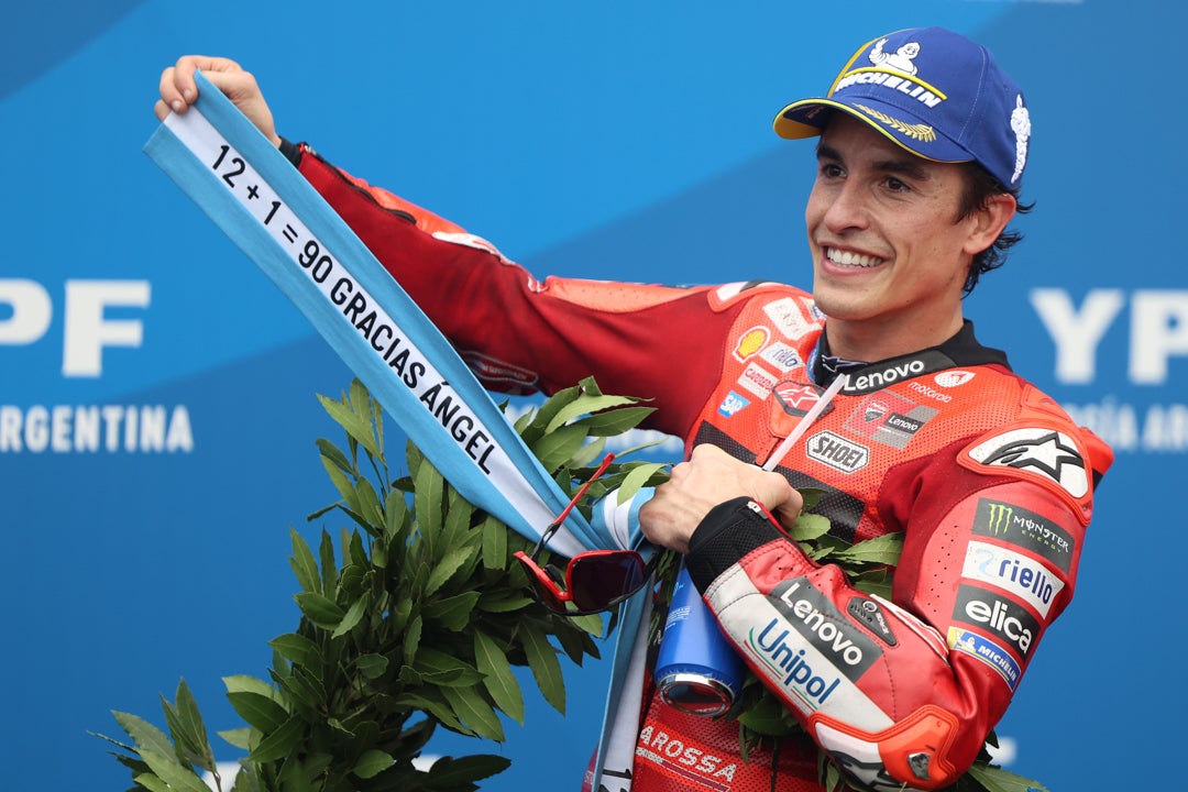 Un histórico Marc Márquez lo gana todo en Argentina Un histórico Marc Márquez lo gana todo en Argentina
