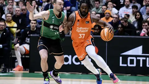 Valencia Basket en su visita al Joventut de Badalona Valencia Basket en su visita al Joventut de Badalona