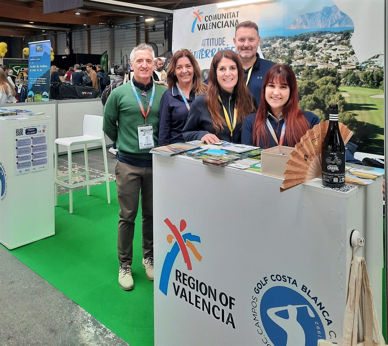 LA ACGCBCV, en el París Golf Show y en El Saler LA ACGCBCV, en el París Golf Show y en El Saler