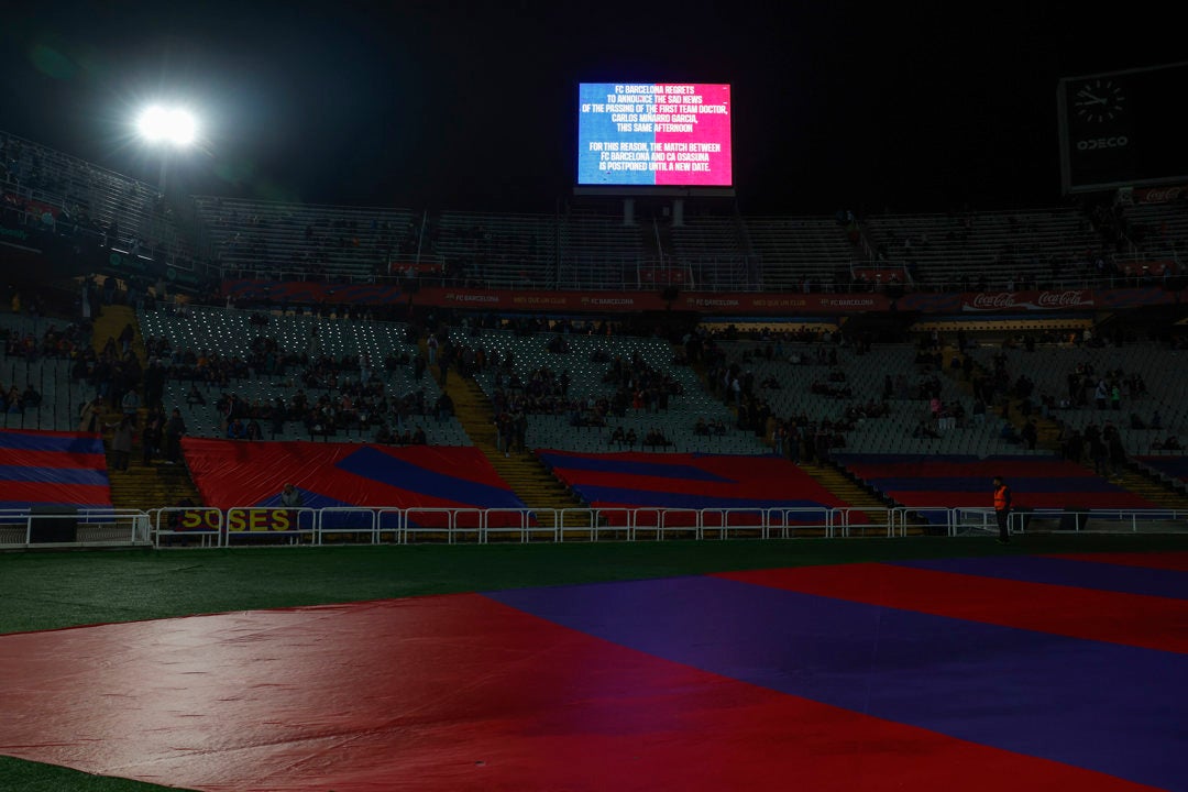 El Barcelona-Osasuna, fijado para el jueves 27 de marzo El Barcelona-Osasuna, fijado para el jueves 27 de marzo