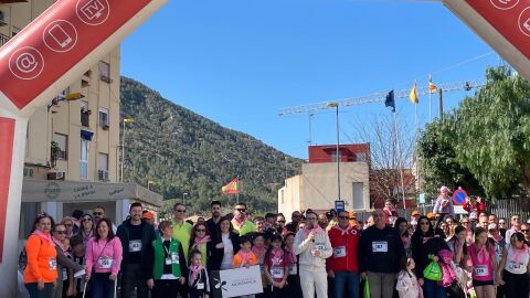 Marcha Solidaria contra el c&aacute;ncer infantil en Hurchillo