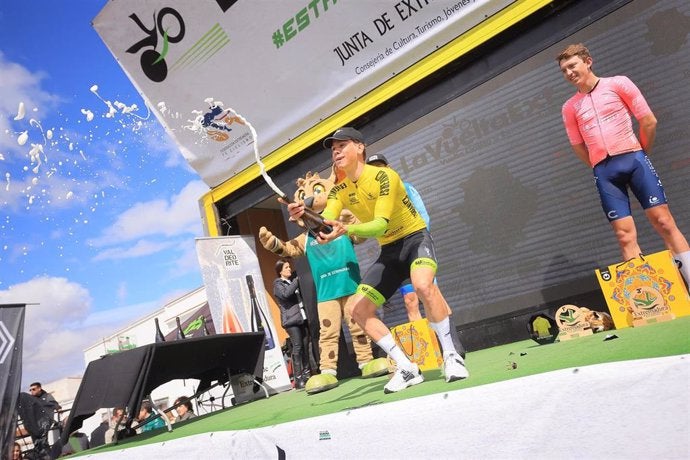 El belga Geeraerts gana la Vuelta Ciclista a Extremadura El belga Geeraerts gana la Vuelta Ciclista a Extremadura