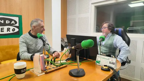 Luis Seara (voceiro do BNG) con Paco Sarria Luis Seara (voceiro do BNG) con Paco Sarria