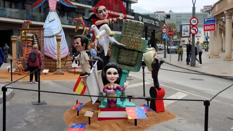 ¿Qué calles se cortan hoy y mañana con motivo de las Fallas en Benidorm?