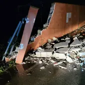 Uno de los inmuebles afectados Uno de los inmuebles afectados