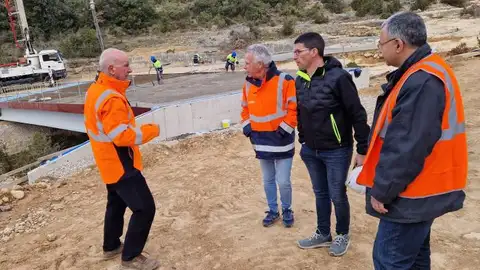 La A-1227 entre Loporzano y Bierge reabrirá antes de Semana Santa La A-1227 entre Loporzano y Bierge reabrirá antes de Semana Santa