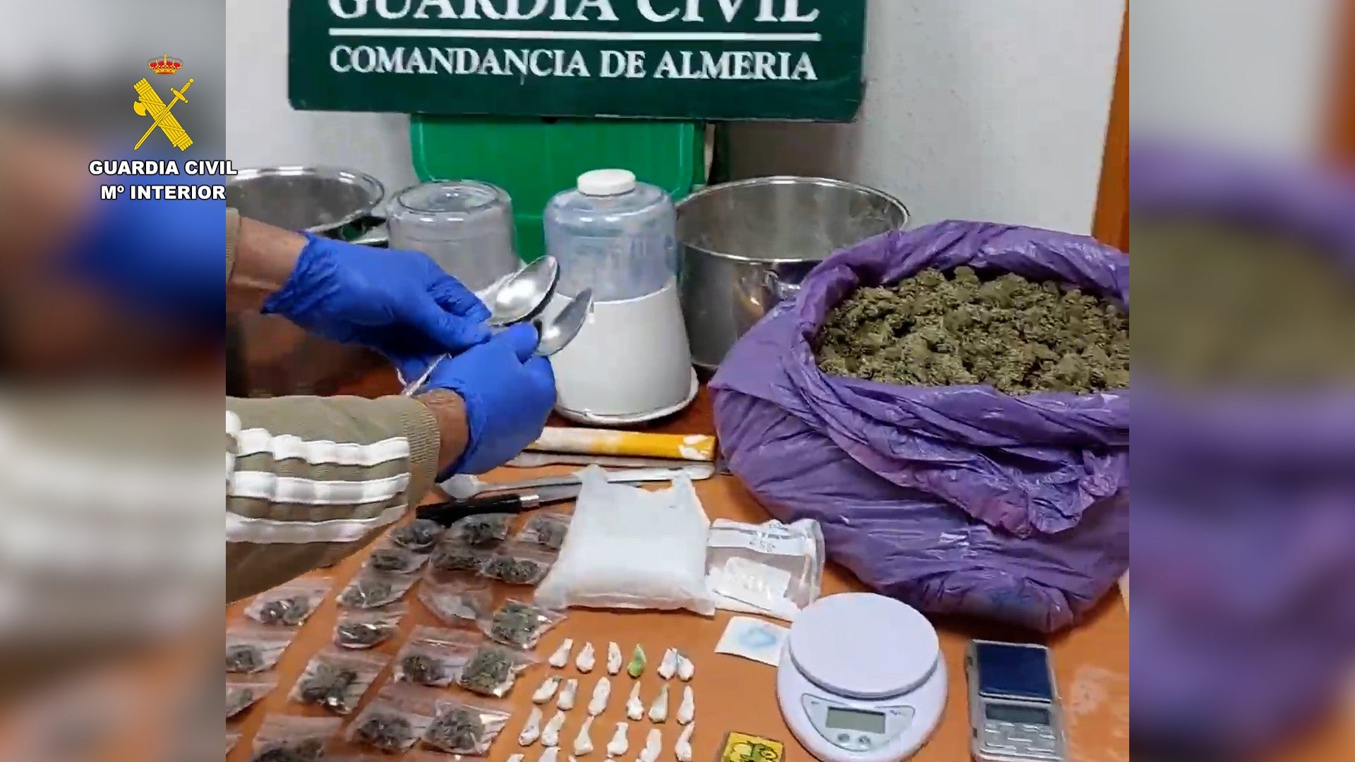 Desmantelado en Roquetas un laboratorio y punto de venta de droga cerca de un colegio Desmantelado en Roquetas un laboratorio y punto de venta de droga cerca de un colegio