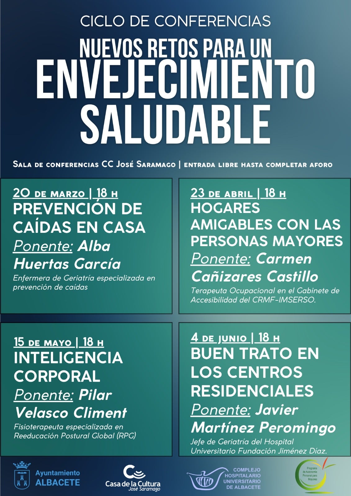 Albacete apuesta por un envejecimiento activo y saludable Albacete apuesta por un envejecimiento activo y saludable
