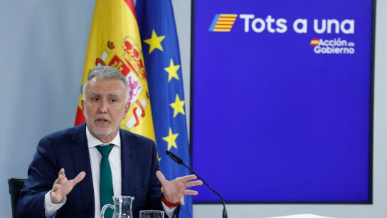 El ministro de Pol&iacute;tica Territorial y Memoria Democr&aacute;tica, &Aacute;ngel V&iacute;ctor Torres/ EFE/Javier Liz&oacute;n