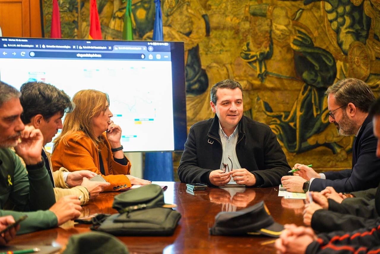 Las tres administraciones se coordinan ante incidencias por la borrasca Las tres administraciones se coordinan ante incidencias por la borrasca
