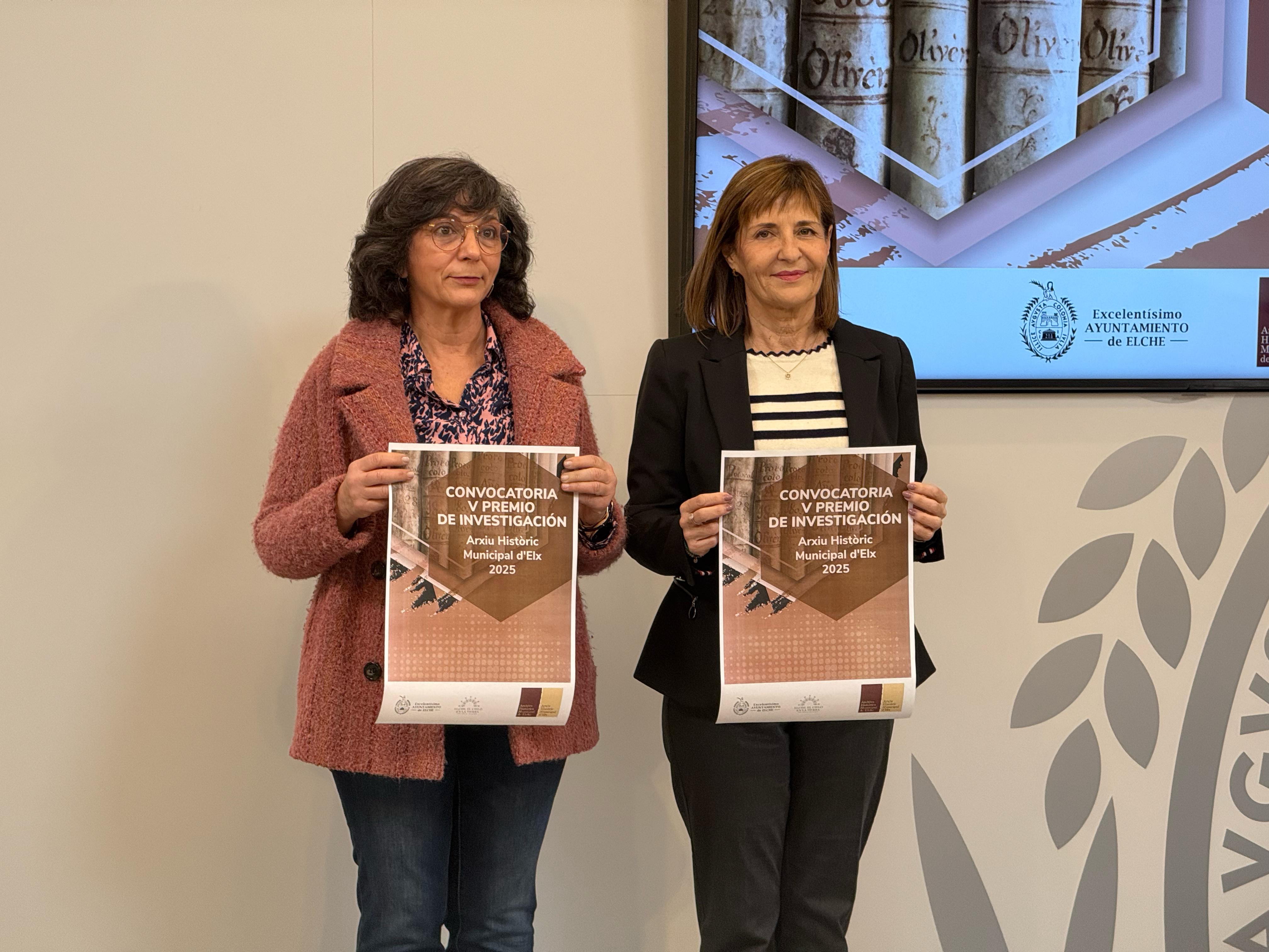El Ayuntamiento de Elche convoca el V Premio de Investigación ‘Archivo Histórico Municipal’ El Ayuntamiento de Elche convoca el V Premio de Investigación ‘Archivo Histórico Municipal’