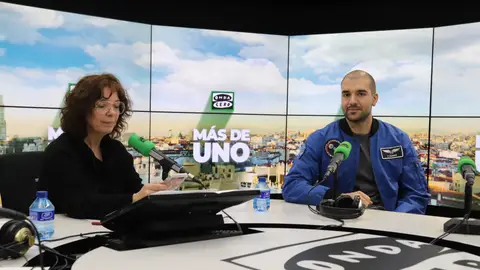 El astronauta español Pablo Álvarez, en 'Más de uno'. El astronauta español Pablo Álvarez, en 'Más de uno'.