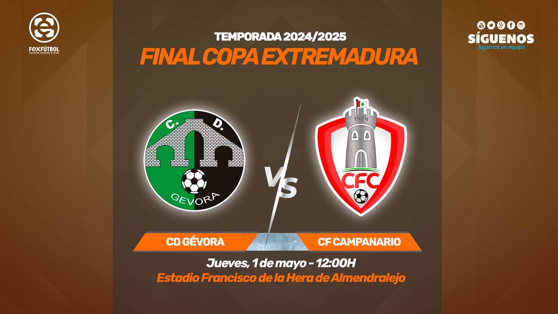 El Francisco de la Hera albergará la Final de Copa Extremadura El Francisco de la Hera albergará la Final de Copa Extremadura