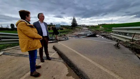 Actualización de la situación de las carreteras, desembalses y alertas por el paso de la borrasca "Laurence" en Extremadura Actualización de la situación de las carreteras, desembalses y alertas por el paso de la borrasca "Laurence" en Extremadura