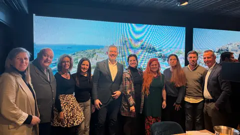biza presenta en Málaga su oferta de turismo familiar, deportiva y patrimonial Ibiza
