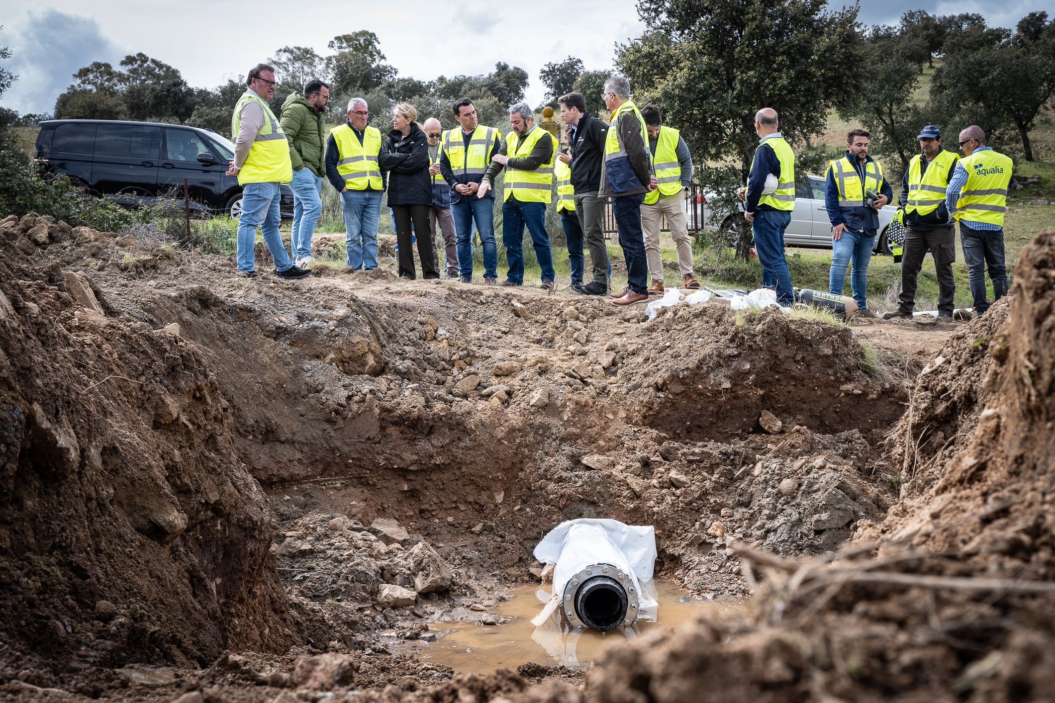 La presidenta Guardiola visita algunas de las zonas más castigadas por las inundaciones en Extremadura La presidenta Guardiola visita algunas de las zonas más castigadas por las inundaciones en Extremadura
