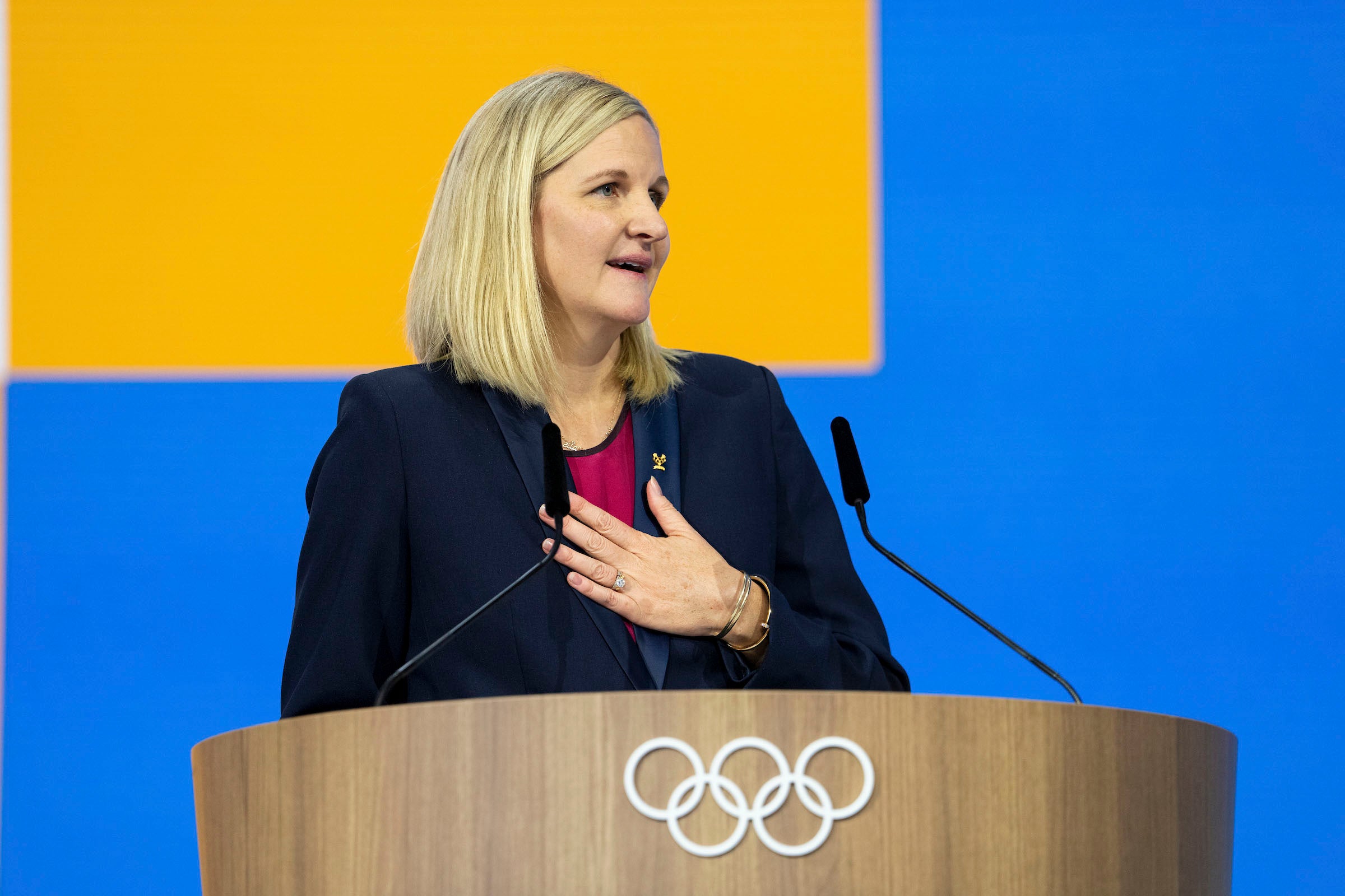 Así es Kirsty Coventry, la primera presidenta del COI: la atleta africana con más medallas de la historia Así es Kirsty Coventry, la primera presidenta del COI: la atleta africana con más medallas de la historia