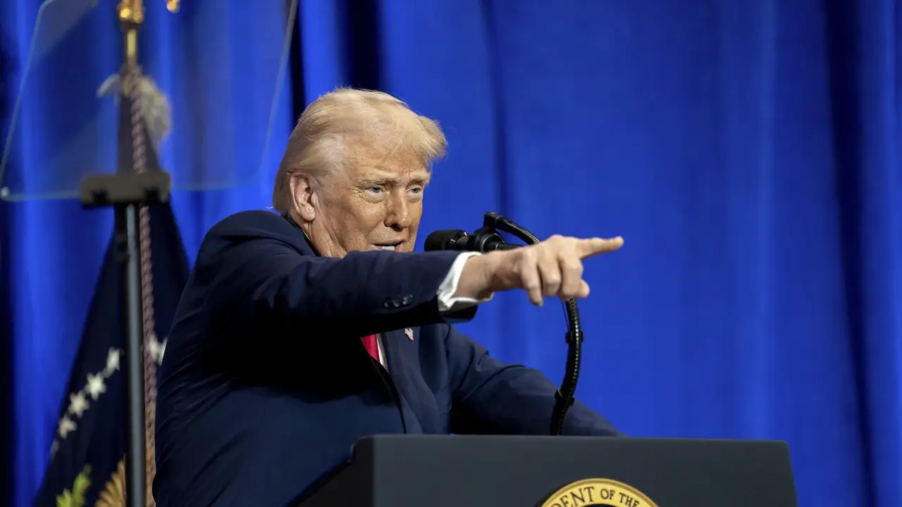 Donald Trump en una foto de archivo Donald Trump en una foto de archivo