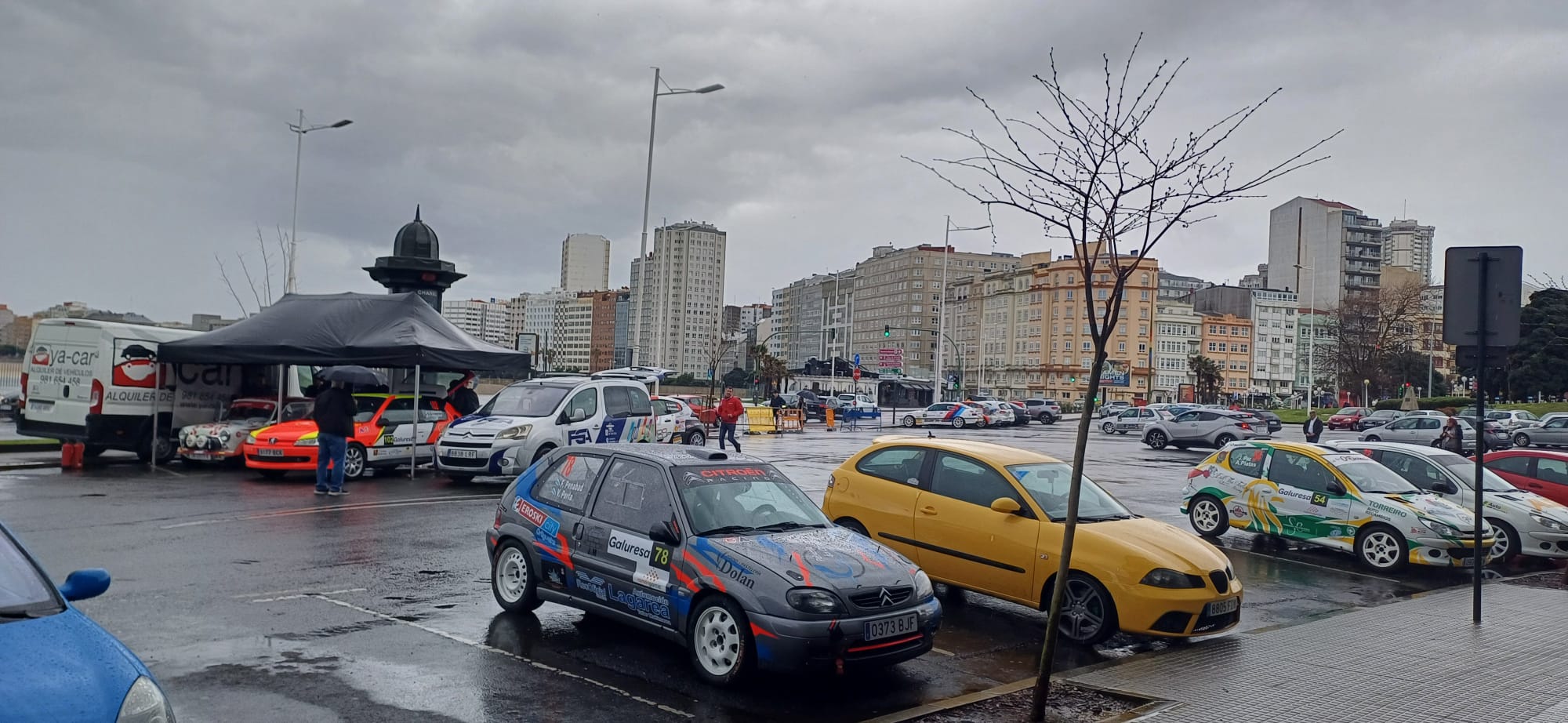 Todo preparado para un Rally de A Coruña que tendrá que esquivar curvas y a la borrasca Martinho Todo preparado para un Rally de A Coruña que tendrá que esquivar curvas y a la borrasca Martinho