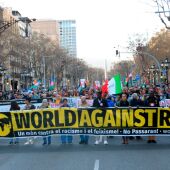 Manifestació contra el racisme a Barcelona, en una imatge d'arxiu