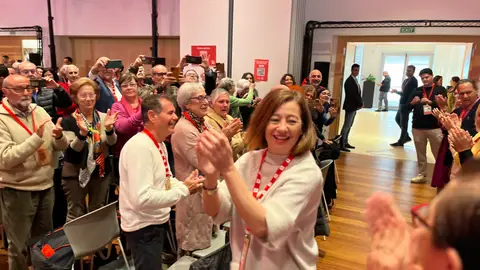 Francina Armengol en el Congreso del PSIB-PSOE en Mallorca. Francina Armengol en el Congreso del PSIB-PSOE en Mallorca.