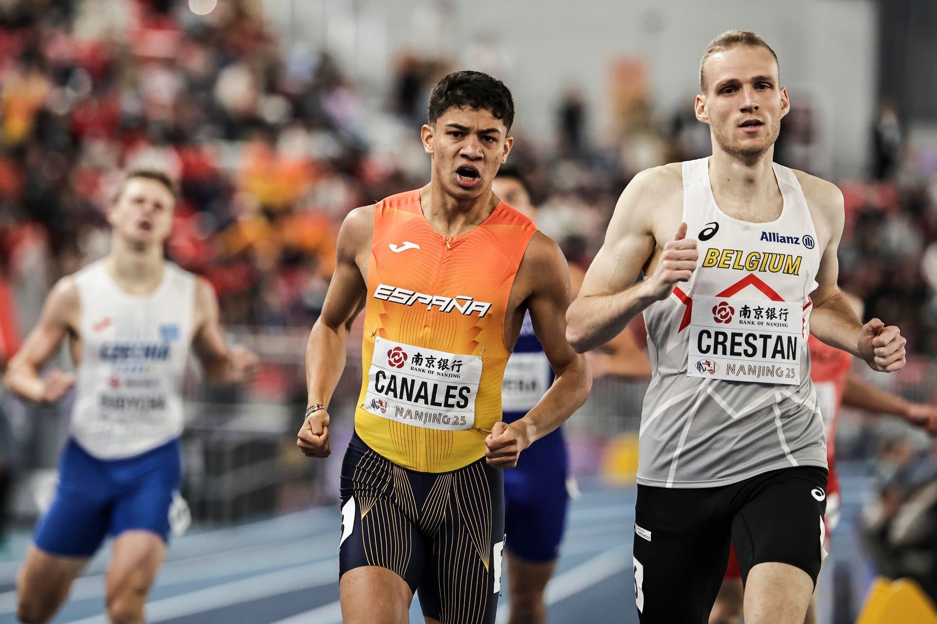 Josué Canales consigue el tercer bronce para España en los Mundiales de pista cubierta Josué Canales consigue el tercer bronce para España en los Mundiales de pista cubierta