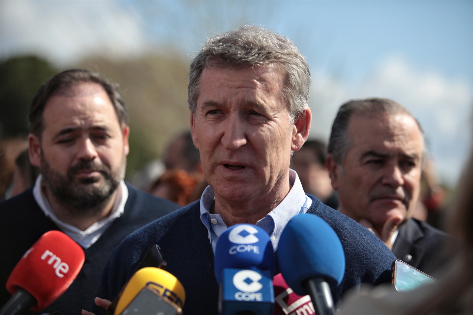 Feijóo pide un Plan Nacional de Agua sin planteamientos ideológicos desde Talavera Feijóo pide un Plan Nacional de Agua sin planteamientos ideológicos desde Talavera