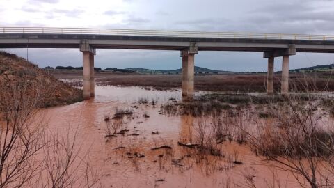 Imagen del embalse de La Cabezuela. Marzo 2025