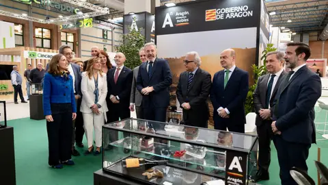 El presidente Azcón y el consejero de Agricultura, Ganadería y Alimentación, Javier Rincón, en la inauguración de FIGAN 2025 El presidente Azcón y el consejero de Agricultura, Ganadería y Alimentación, Javier Rincón, en la inauguración de FIGAN 2025