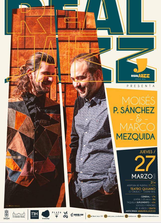 Los pianistas Moisés P. Sánchez y Marco Mezquida ofrecerán un concierto este jueves en el Teatro Quijano Los pianistas Moisés P. Sánchez y Marco Mezquida ofrecerán un concierto este jueves en el Teatro Quijano