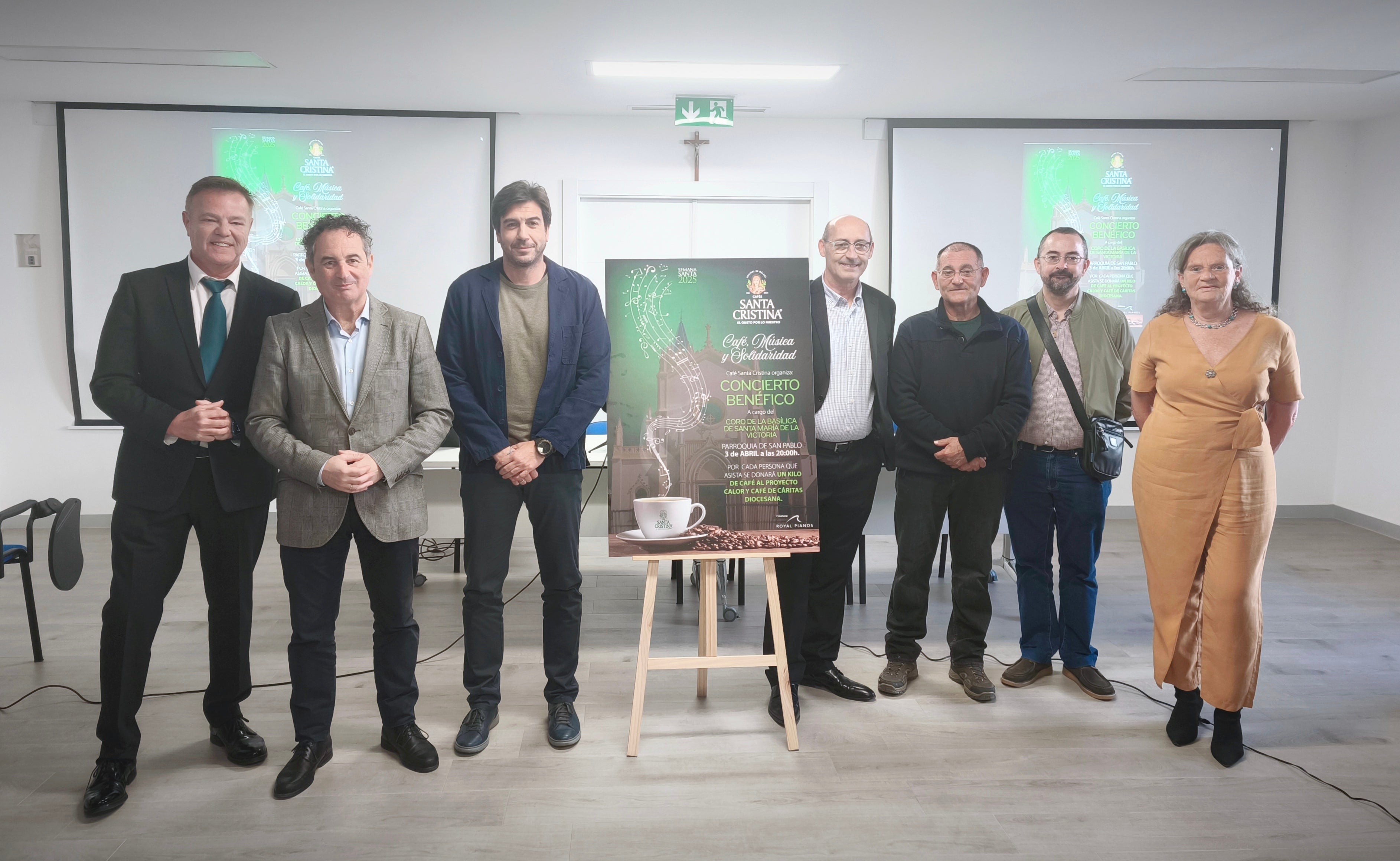 Cafés Santa Cristina impulsa un concierto benéfico de música sacra a favor de Cáritas Málaga Cafés Santa Cristina impulsa un concierto benéfico de música sacra a favor de Cáritas Málaga