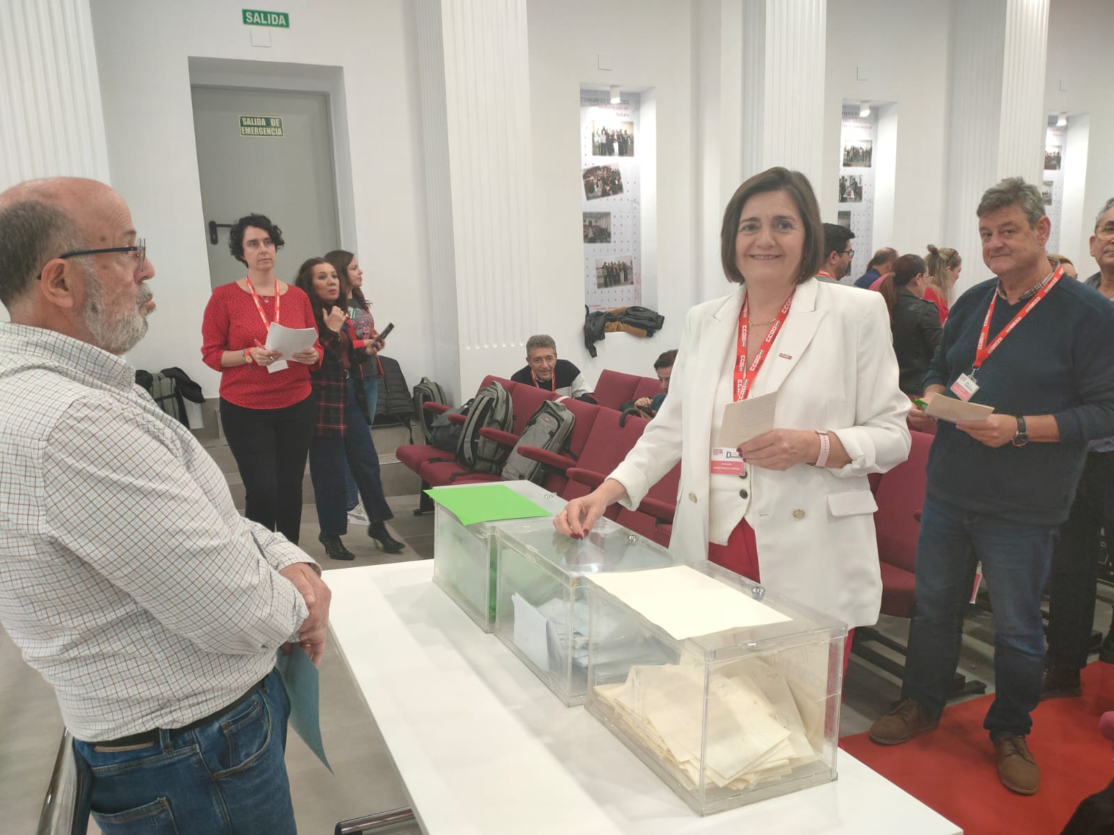 Marina Borrego: "Sigo sin entender que los obreros puedan estar cercanos a la ultraderecha" Marina Borrego: "Sigo sin entender que los obreros puedan estar cercanos a la ultraderecha"