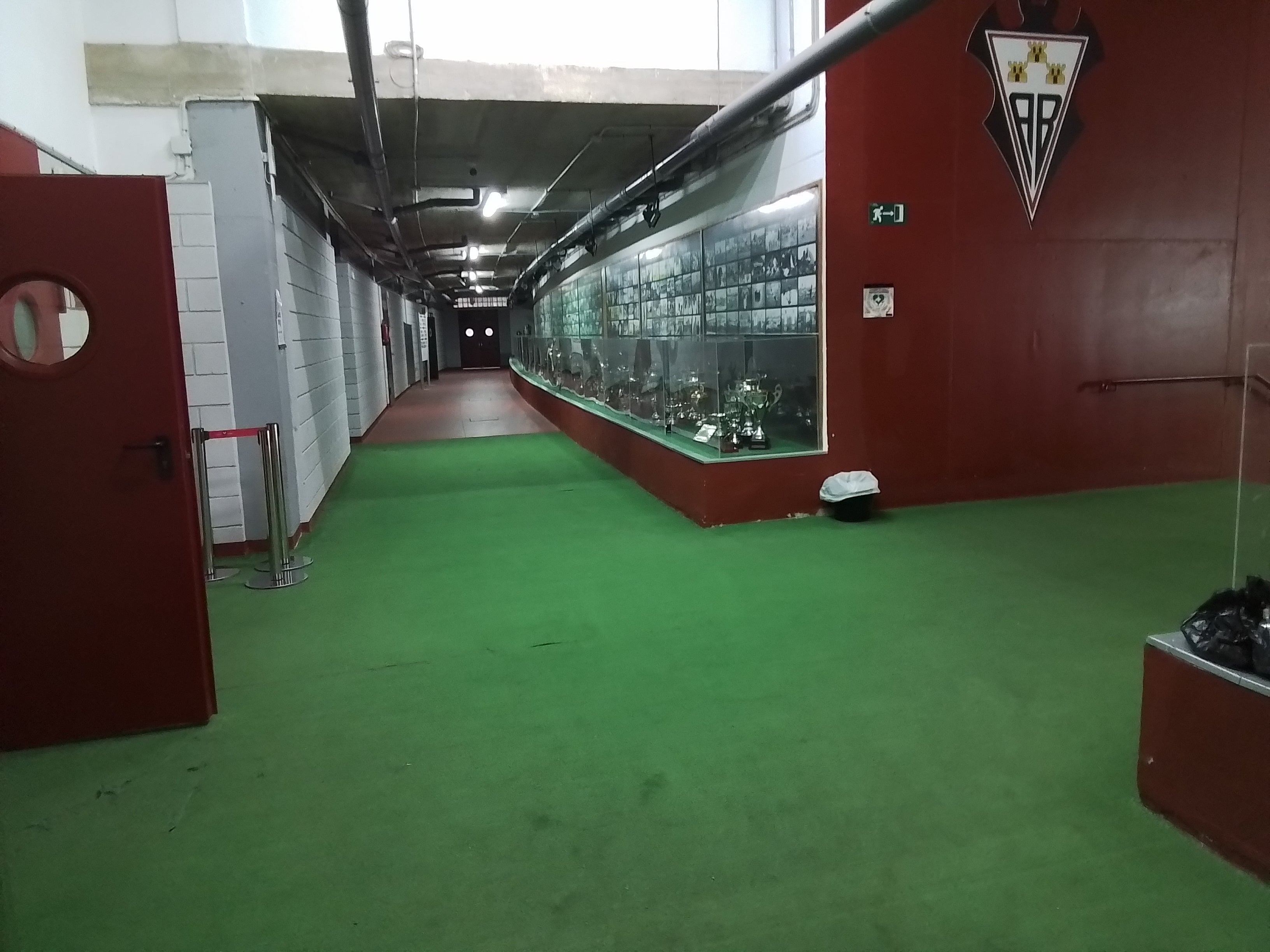 Se mejorará la seguridad contra incendios en la zona de vestuarios del Carlos Belmonte Se mejorará la seguridad contra incendios en la zona de vestuarios del Carlos Belmonte