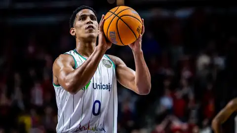 Tyson Pérez, de Unicaja Tyson Pérez, de Unicaja