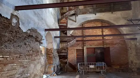 Obras de restauración del antiguo convento Regina Coeli Obras de restauración del antiguo convento Regina Coeli