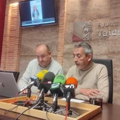 Jesús Martín, alcalde de Valdepeñas, y Gregorio Sánchez, teniente de alcalde de Medio Ambiente Jesús Martín, alcalde de Valdepeñas, y Gregorio Sánchez, teniente de alcalde de Medio Ambiente