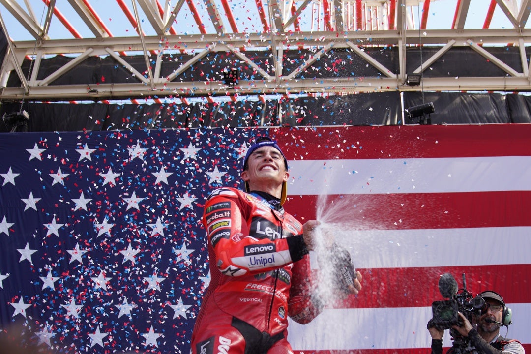 Marc Márquez conquista la carrera sprint del GP de las Américas Marc Márquez conquista la carrera sprint del GP de las Américas