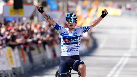 Roglic impone su ley y se lleva la Volta a Catalunya Roglic impone su ley y se lleva la Volta a Catalunya