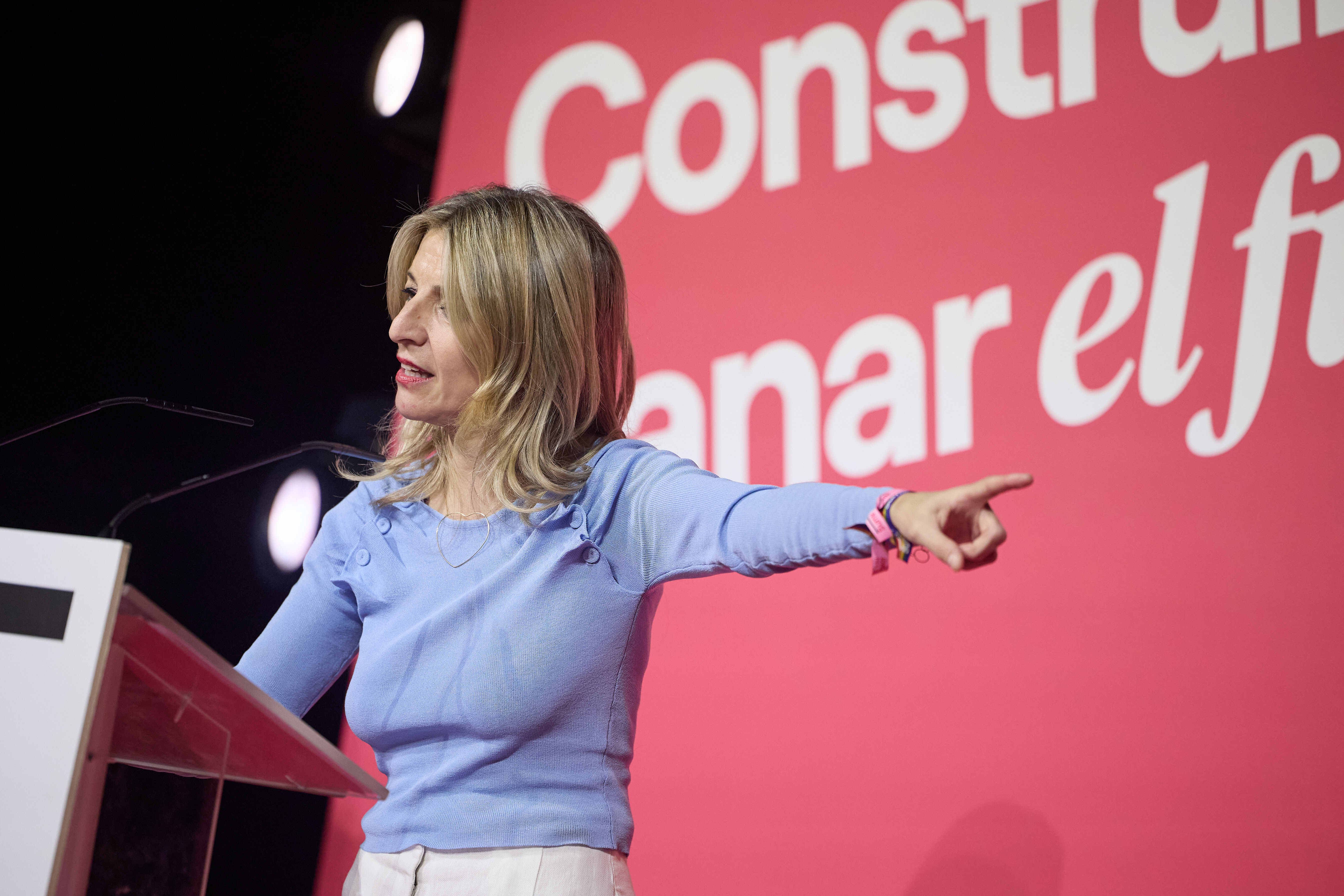 Yolanda Díaz abre la puerta a una reconciliación con Podemos: "La gente quiere que caminemos juntas" Yolanda Díaz abre la puerta a una reconciliación con Podemos: "La gente quiere que caminemos juntas"