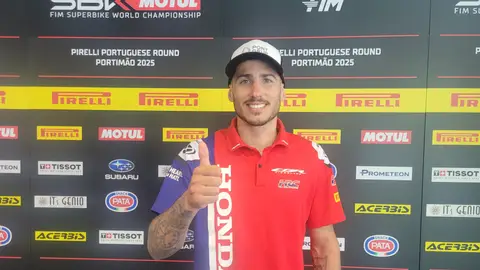 Entrevista a Xavi Vierge, piloto de Honda HRC en Superbike Entrevista a Xavi Vierge, piloto de Honda HRC en Superbike