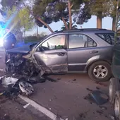 El accidente ha tenido lugar en la N-401, carretera de Toledo El accidente ha tenido lugar en la N-401, carretera de Toledo