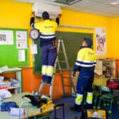 Comienza en Torrejón de Ardoz la instalación de sistemas de climatización en los colegios públicos