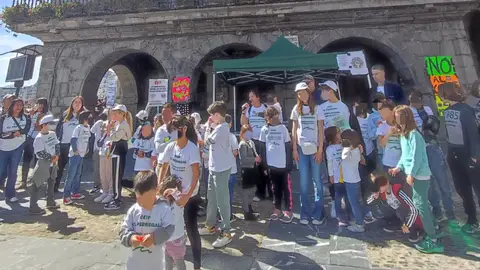 Familias y alumnos del Colegio El Pedregal en Castro Urdiales Familias y alumnos del Colegio El Pedregal en Castro Urdiales