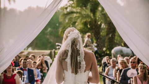 Boda altar novia