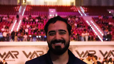 Alvise Pérez durante un evento celebrado el pasado mes de noviembre en 'La Caja Mágica' (Madrid) Alvise Pérez durante un evento celebrado el pasado mes de noviembre en 'La Caja Mágica' (Madrid)